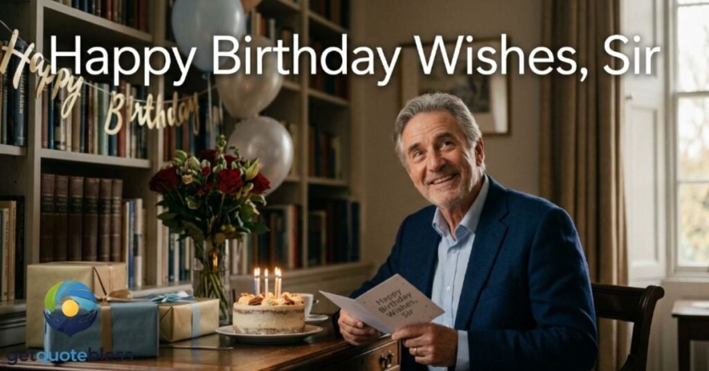 Happy Birthday Wishes, Sir