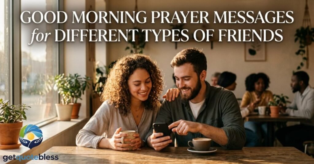 Good Morning Prayer Messages for Different Types of Friends