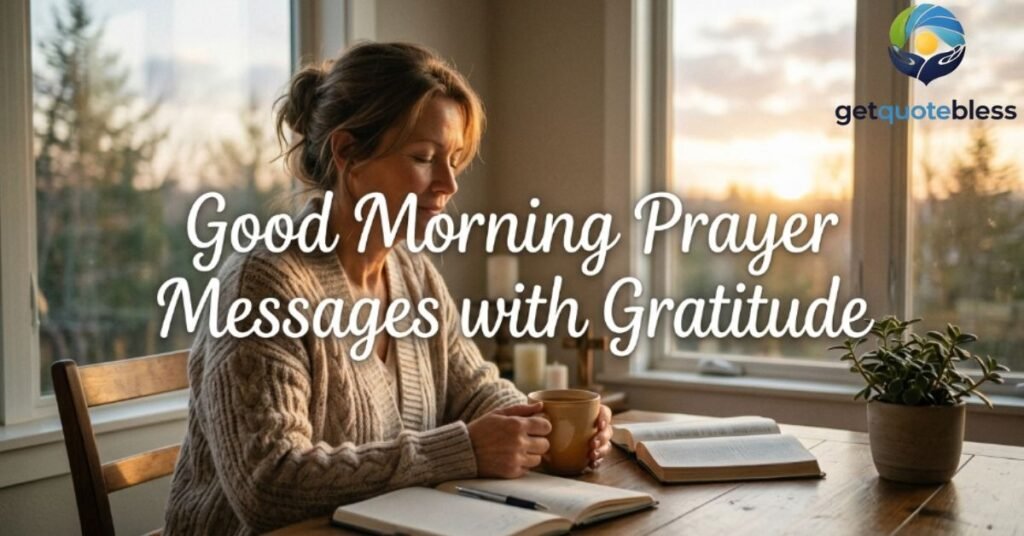 Good Morning Prayer Messages with Gratitude