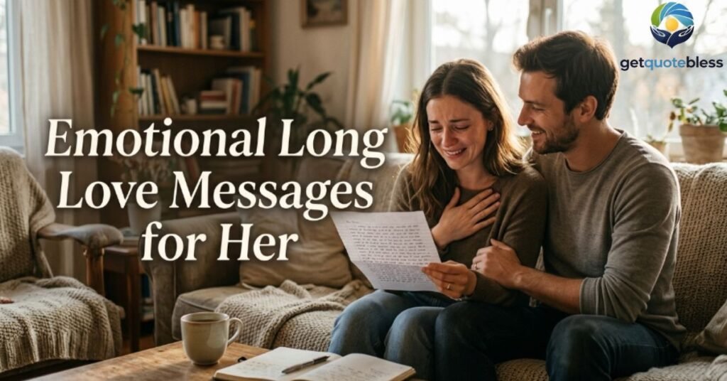 Emotional Long Love Messages for Her