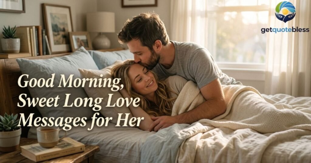 Good Morning, Sweet Long Love Messages for Her