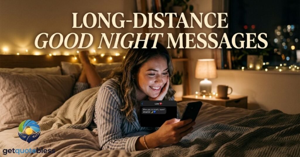 Long-Distance Good Night Messages