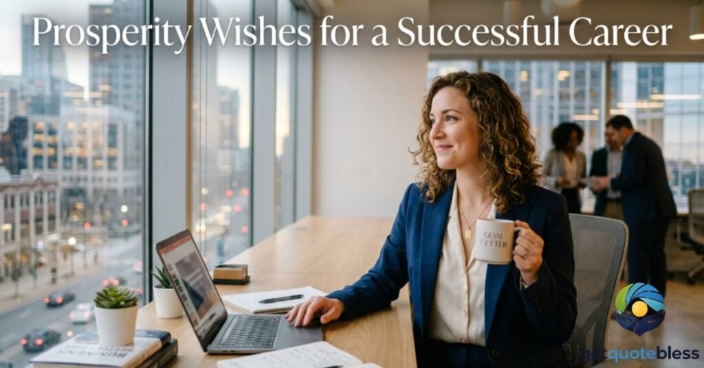 Prosperity Wishes for a Successful Career
