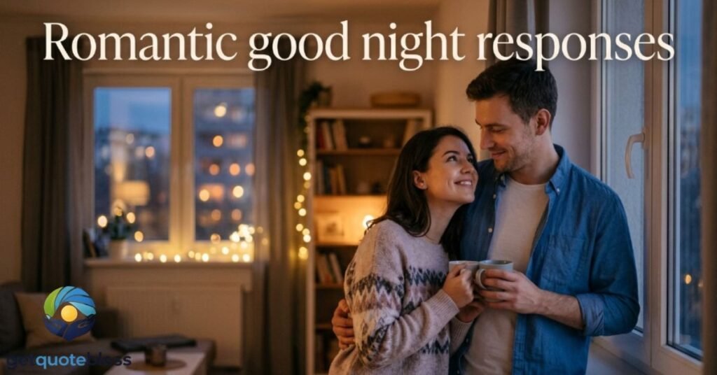 Romantic good night responses