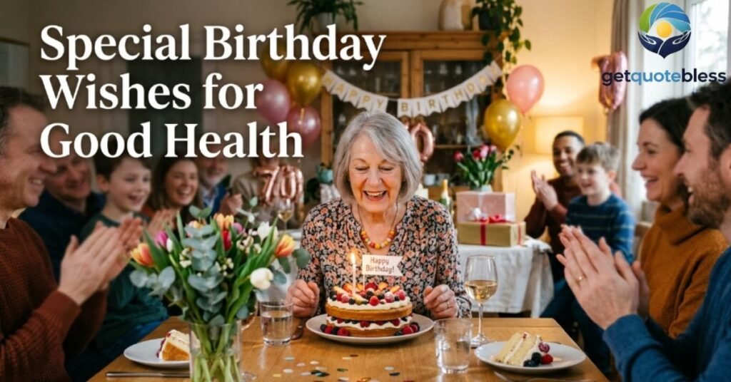 Special Birthday Wishes for Good Health