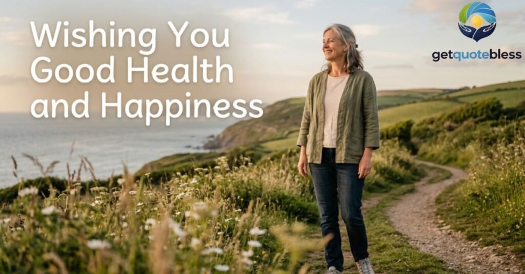 Wishing You Good Health and Happiness