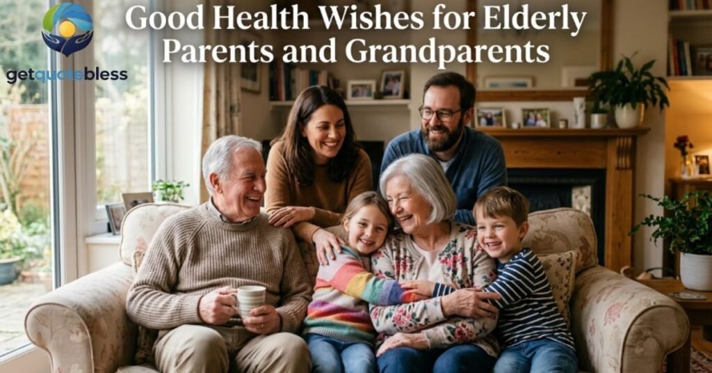Good Health Wishes for Elderly Parents and Grandparents