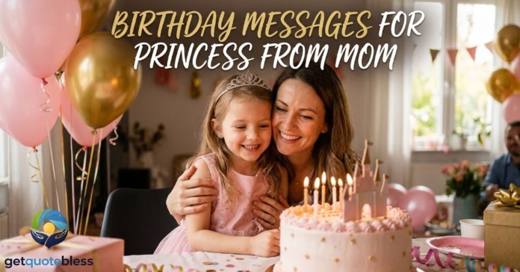 Birthday Messages for Princess from Mom