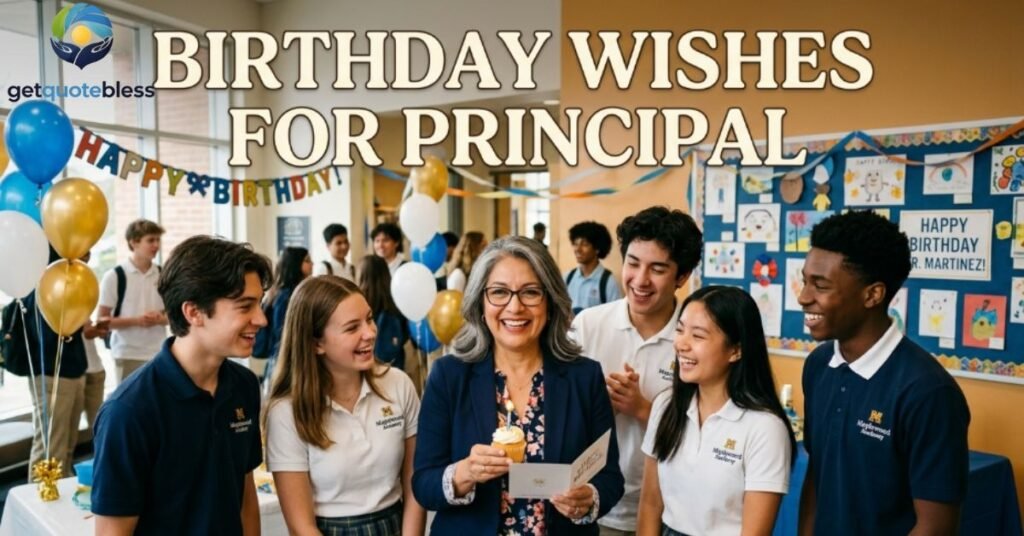Birthday Wishes for Principal