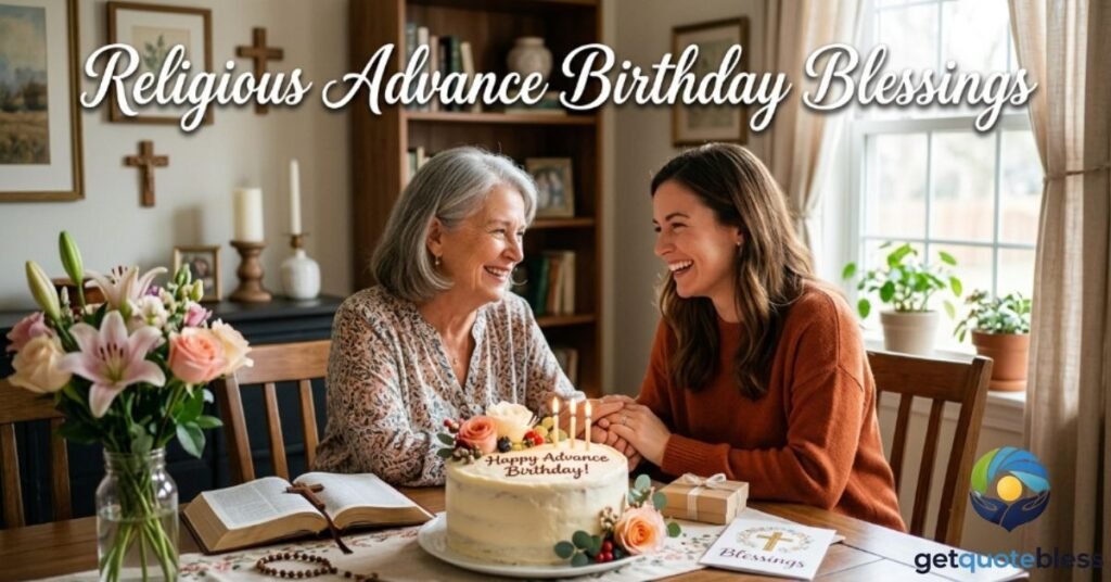 Religious Advance Birthday Blessings