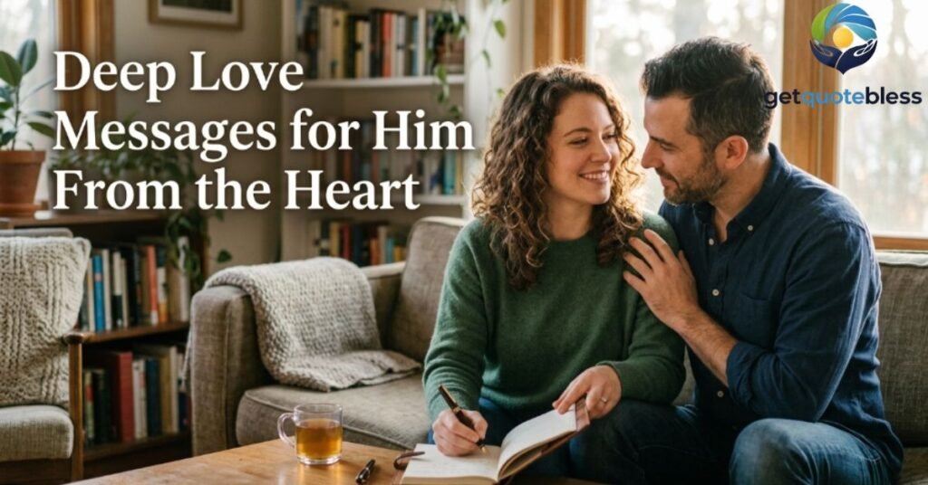 Deep Love Messages for Him From the Heart