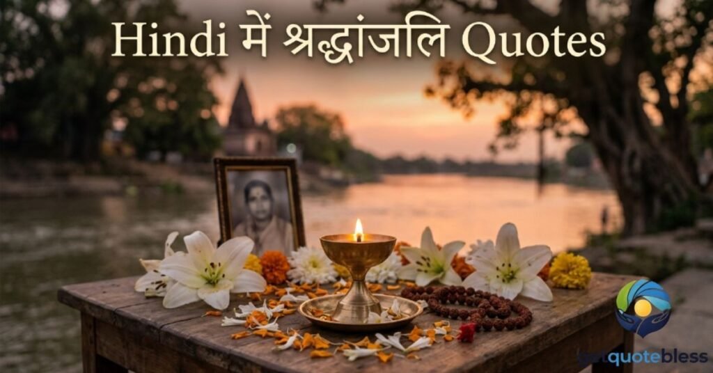 Hindi में श्रद्धांजलि Quotes