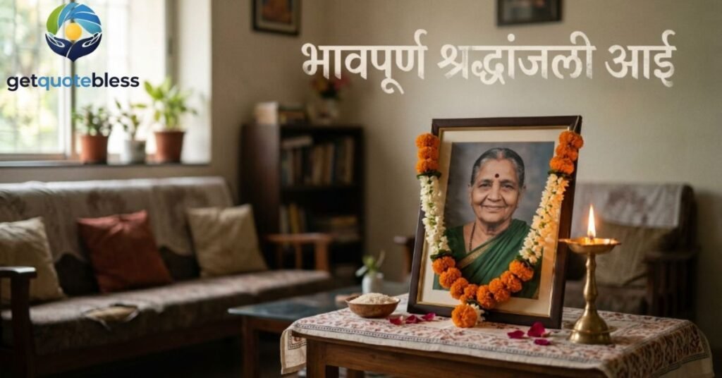 भावपूर्ण श्रद्धांजली आई