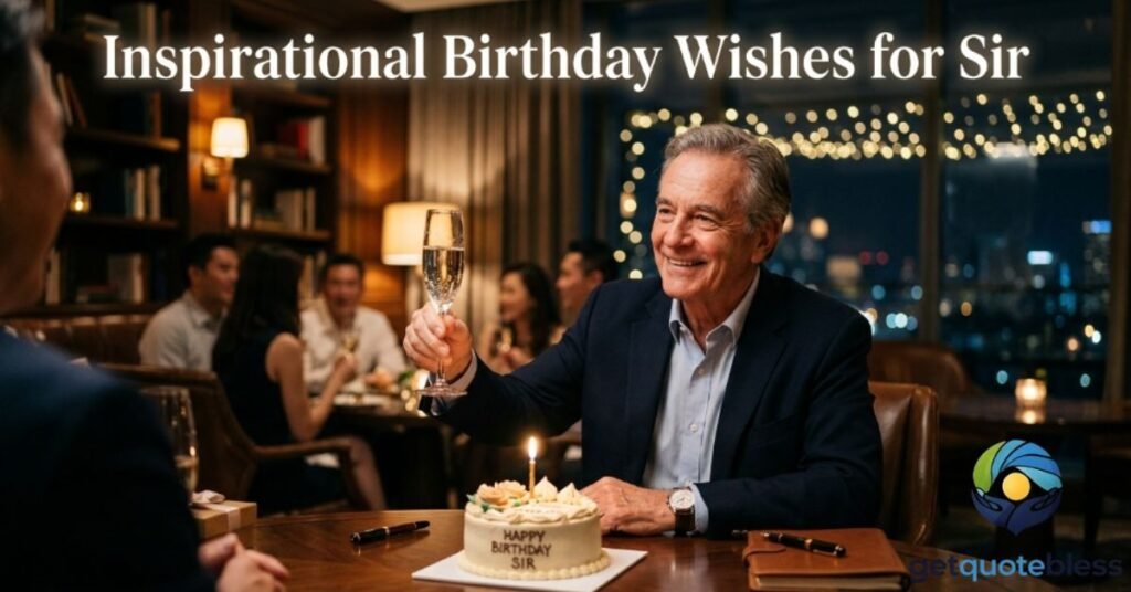 Inspirational Birthday Wishes for Sir