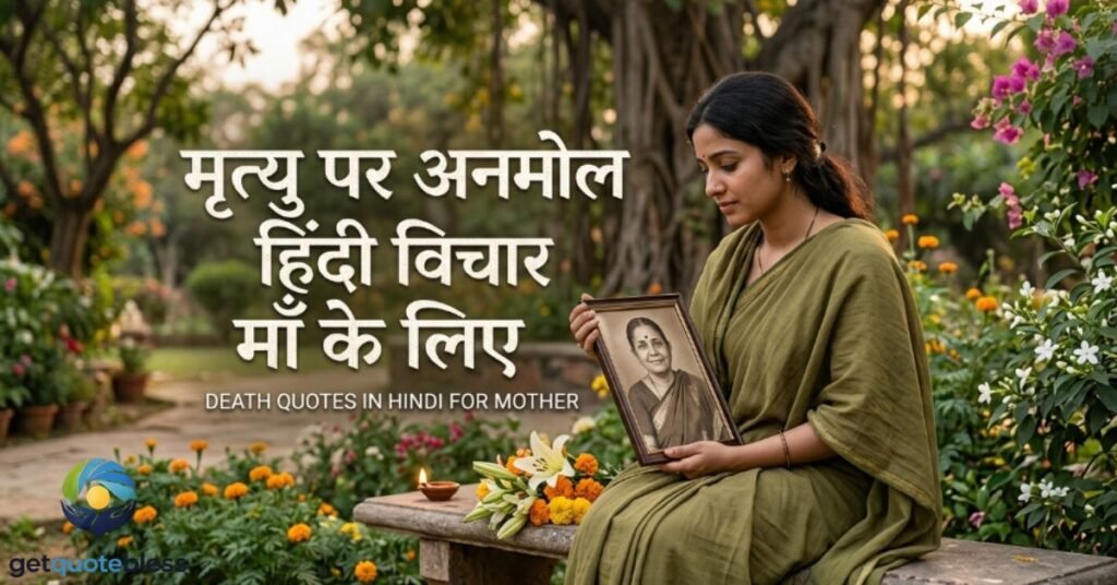 Death Quotes in Hindi for Mother