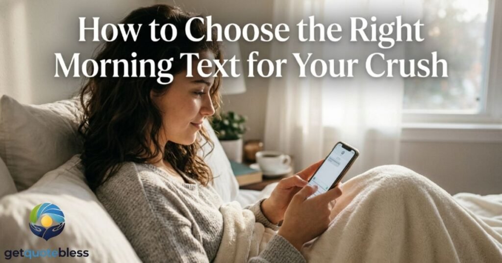 How to Choose the Right Morning Text for Your Crush
