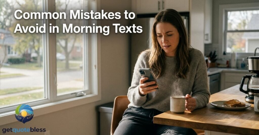 Common Mistakes to Avoid in Morning Texts