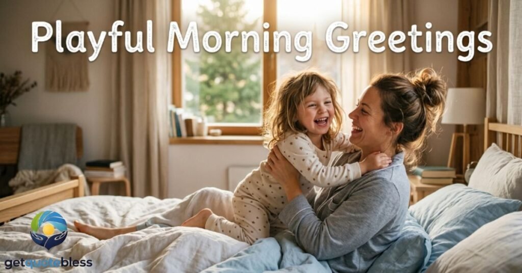 Playful Morning Greetings