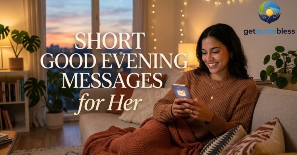 Short Good Evening Messages for Her
