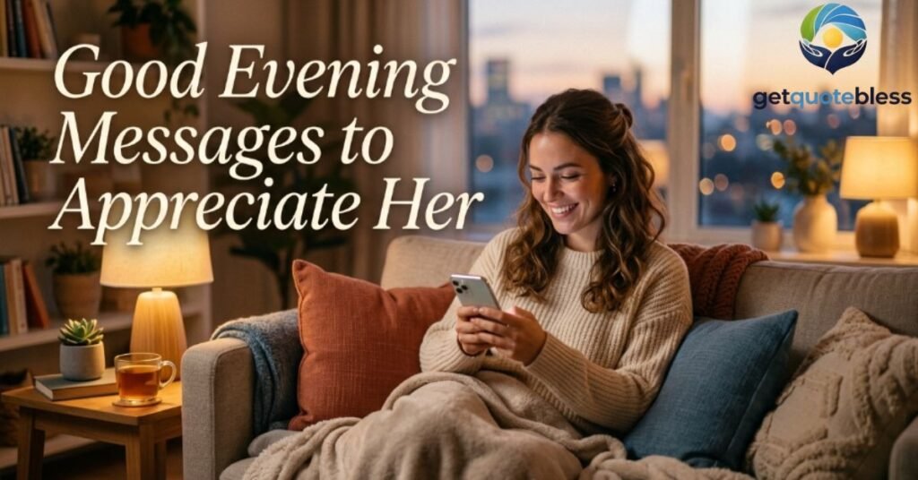 Good Evening Messages to Appreciate Her